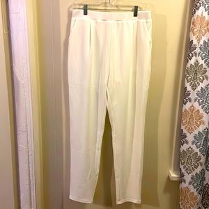 White Emery Rose Pants